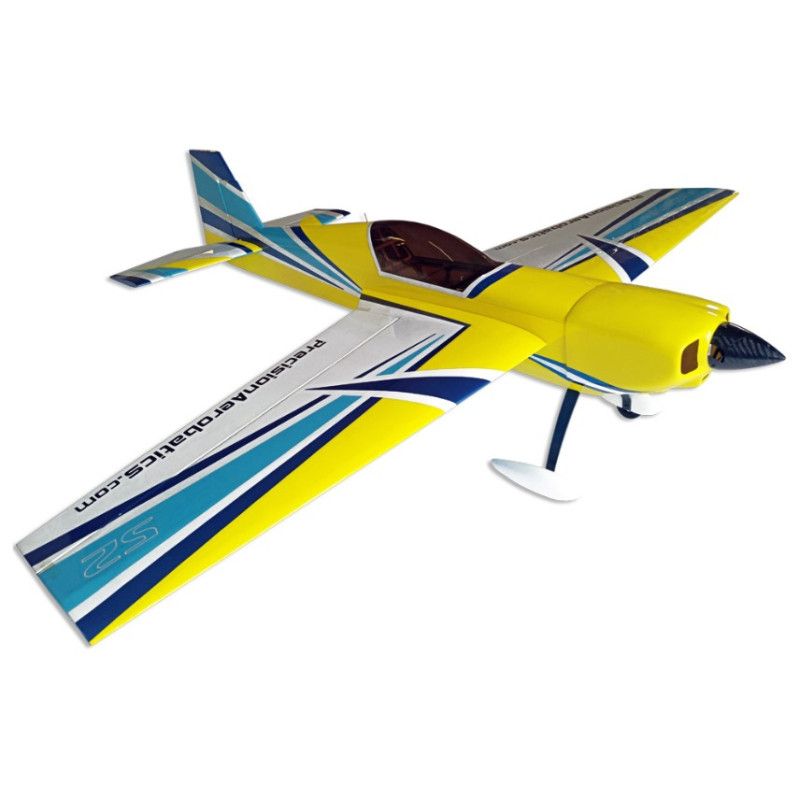 Avion Precision Aerobatics Katana 52 Jaune/Blanc ARF env.1.32m