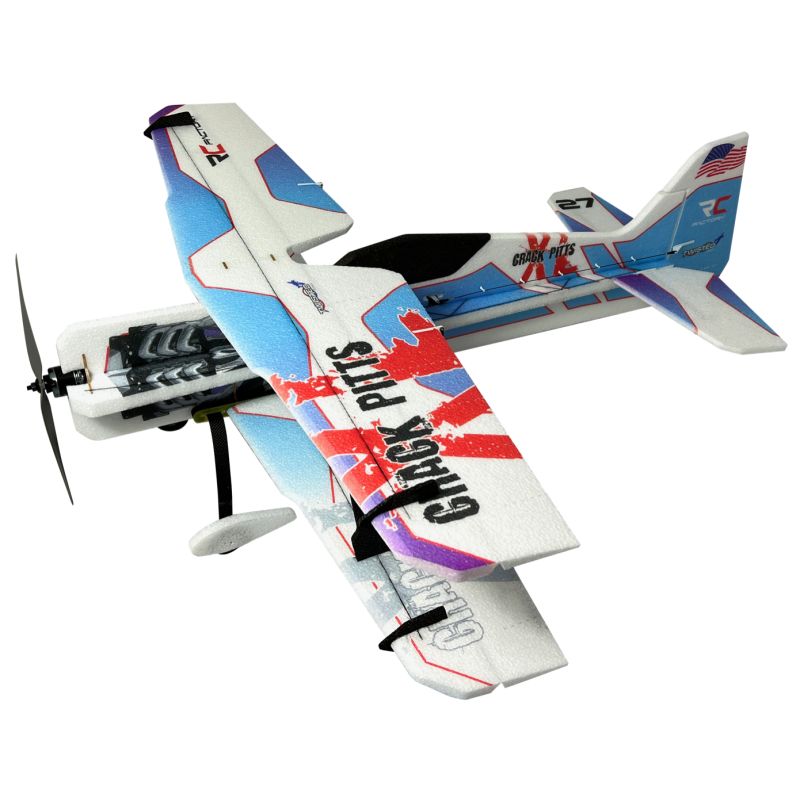   Avion RC Factory Crack Pitts XL Bleu env. 1.00m Avion RC Factory Crack Pitts XL Bleu env. 1.00m Avion RC Factory Crack Pitts 